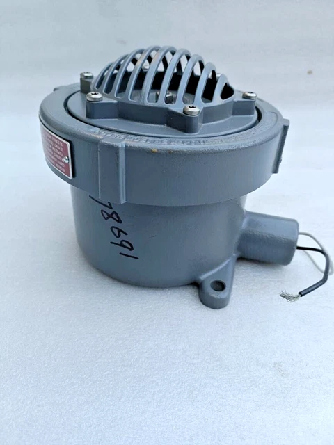Avvisatore acustico antideflagrante FEDERAL Signal 31X-120-3. 120VAC, HZ:...
