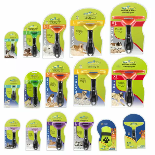Outil de toilettage Furminator poils courts/poils longs Brosses Pour chiens/chat