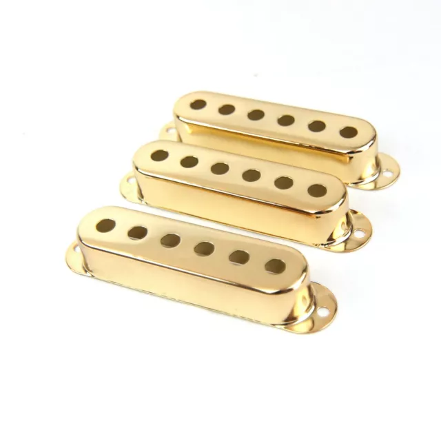 48/50/52mm Plated Single Coil Pickup Cover for Stratocaster Fender Strat Guitar