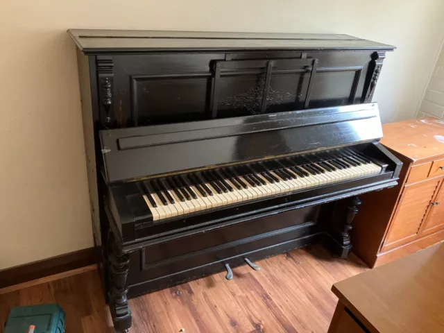 Vintage upright piano with good condition