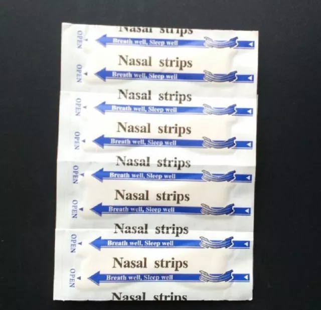 50 Cerotti Nasali - Nasal Strips Misura Media - Respira Bene - Dormi Meglio