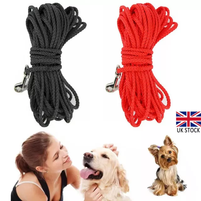 Extra Long Nylon Dog Cat Pet Puppy Training Obedience Recall Lead Leash Tracking