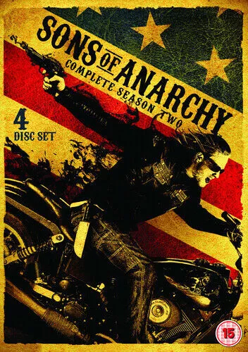 Sons of Anarchy Complete Season Two (2010) Charlie Hunnam 4 discs DVD Region 2