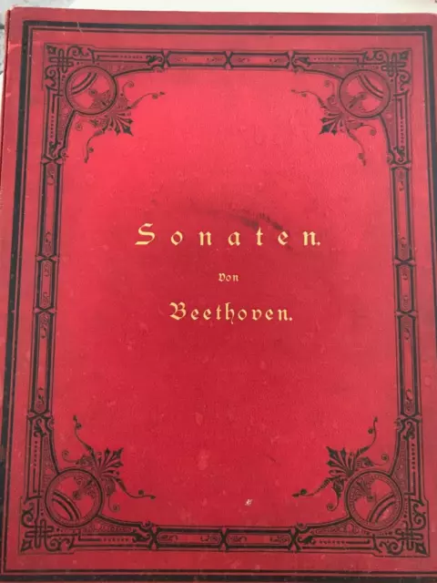 Tutte le sonate per pianoforte di Beethoven 1. Volume Steingräber Verlag Hannover