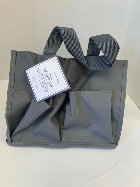 Pottery Barn Teen Bath Beauty Bin Charcoal