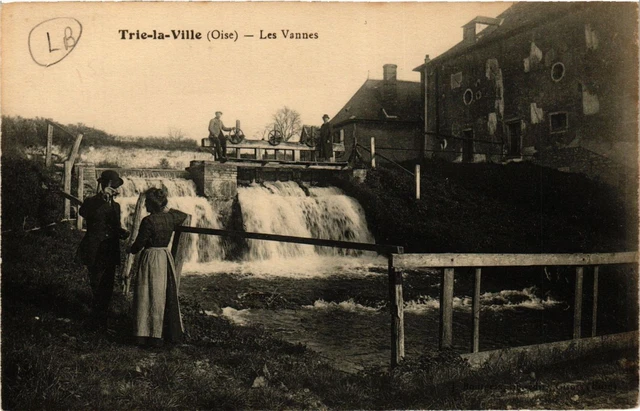 CPA TRIE-la-VILLE - Les VANNES (259648)