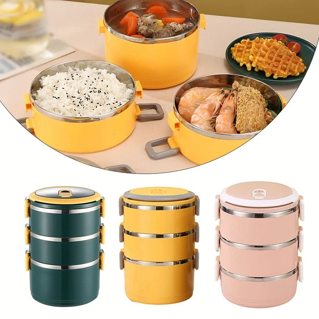 Boîte Repas Portable En Acier Inoxydable – Idéale Pour L'école, Le Camping Et Les Sorties Extérieures