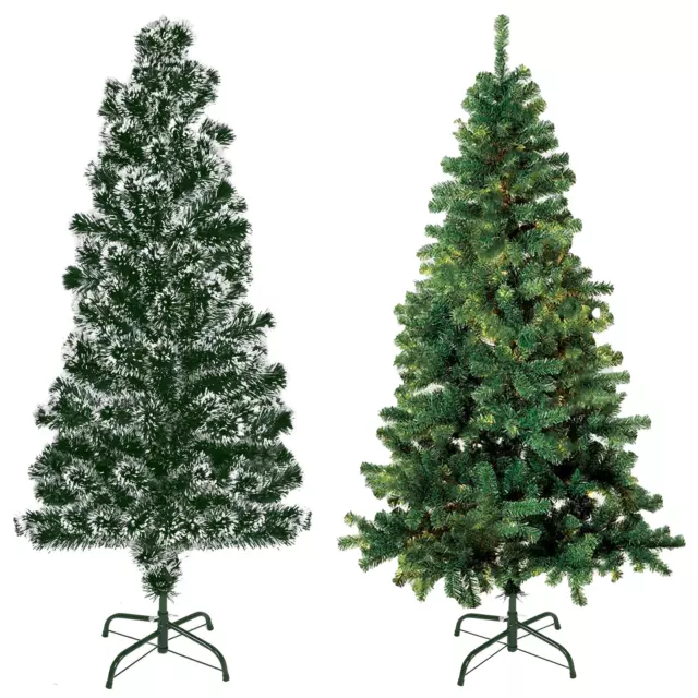 Fake Christmas Tree Natural Looking Tree Branches PVC Xmas Tree Easy Assembly