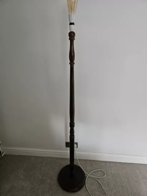 Wooden Standard Lamp - Floor Lamp