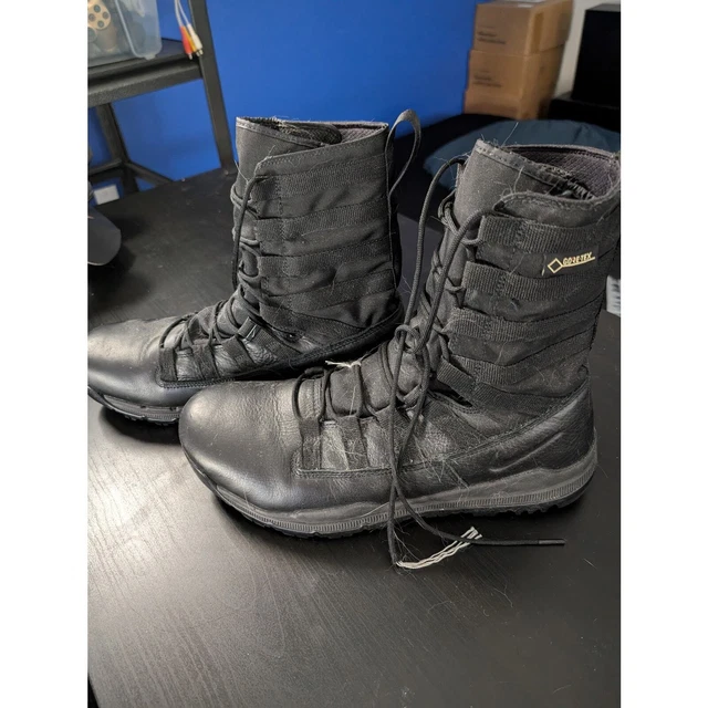 NIKE SFB GEN 2 8" GORETEX Black Combat Boots 922472 Men's US 14 £46.