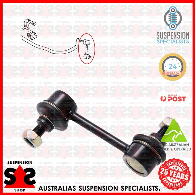 thumbnail image 2 of 2x Front Coupling Rod / Pendulum Support Stabilizer – For Mitsubishi Carisma Volvo S40 V40 – ELO 2 of 6