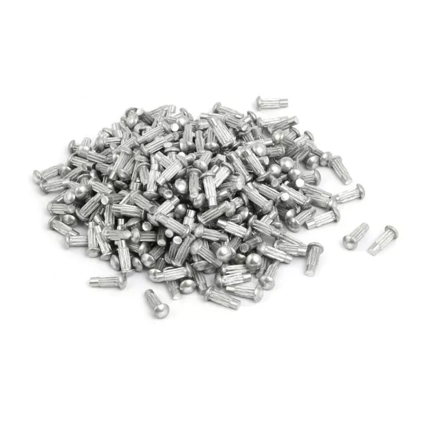 20 Rivets Tête Ronde Aluminium 1,5x8mm - Mr.Bricolage