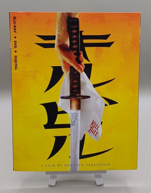 KILL BILL VOLUME 1 Blu Ray + DVD Region Free US Import With Slip