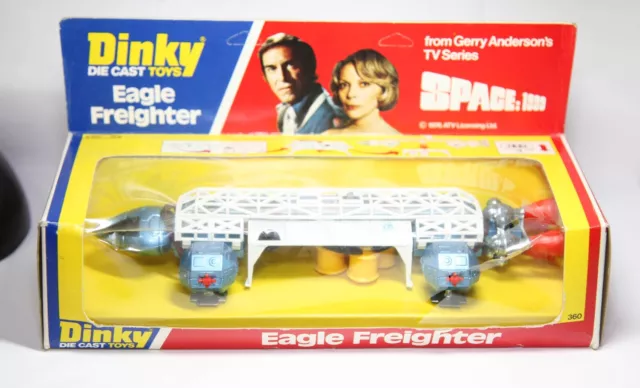 Dinky 360 Space Eagle Freighter In Original Box - Near Mint Gerry Anderson