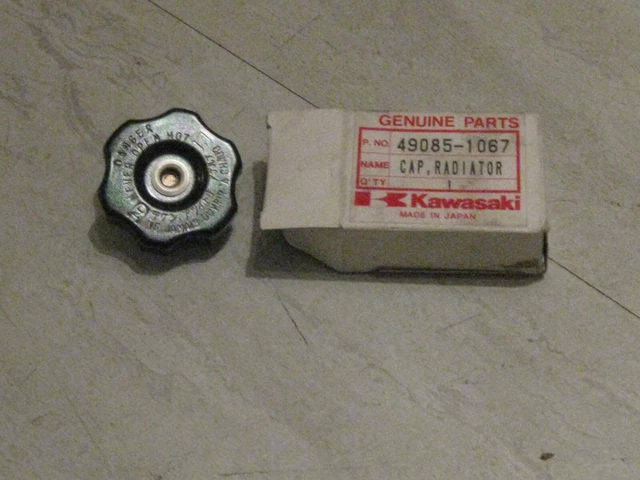 Kawasaki Vn/Zx/Zg/En/Kl250/Klr250/El250 Radiator Cap Nos!