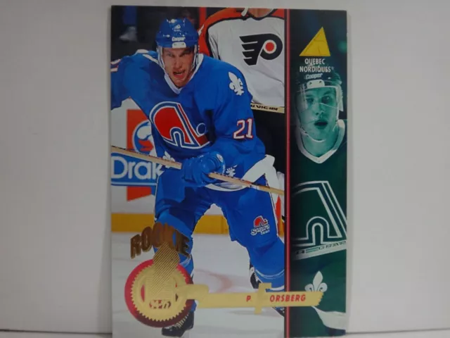 1994-95 Pinnacle #266 Peter Forsberg Quebec Nordiques