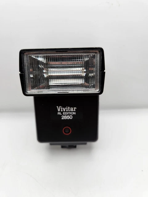 VIVITAR RL Edition 2850 Camera FLASH Works Well!