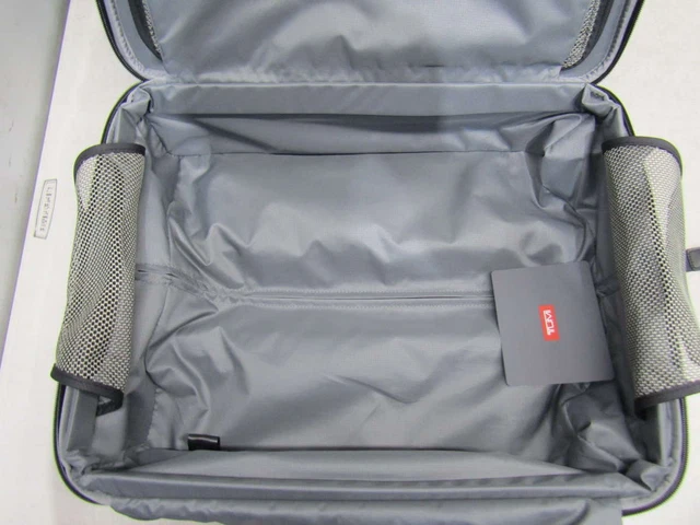 Tumi Alpha Continental Expandable 4-Wheeled Carry-On Luggage - Grey/Black 6
