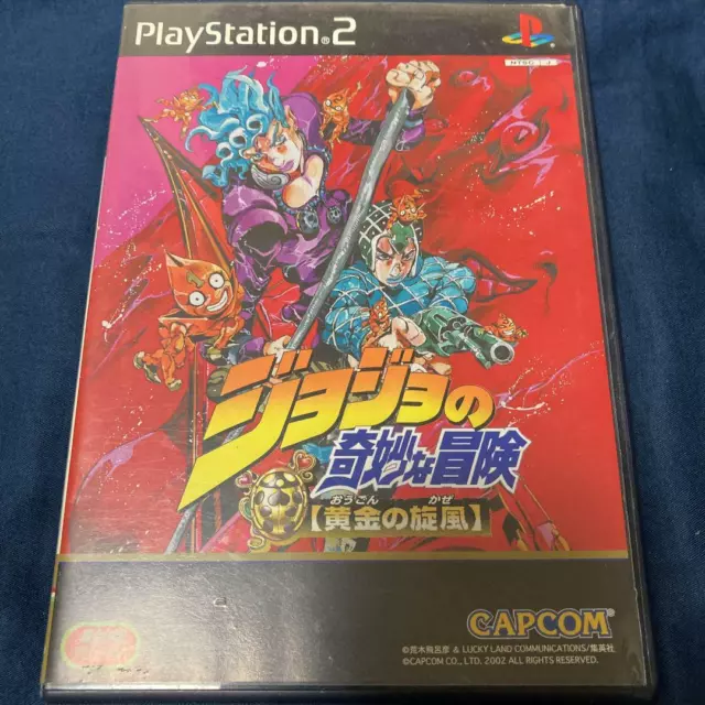 USED PS2 PlayStation 2 Jojo no Kimyouna Bouken Ougon no Kaze 54408 JAPAN  IMPORT