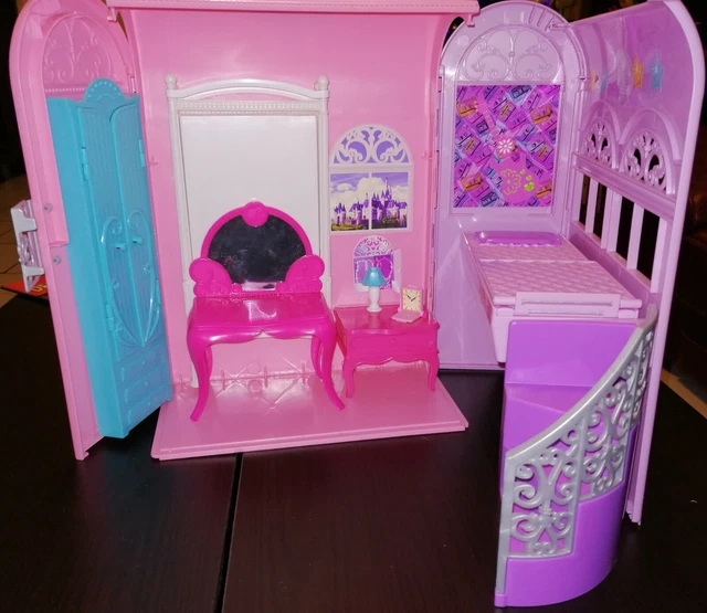 Maison pliable et portable - BARBIE - V6823 Chambre magique - 2010 Mattel