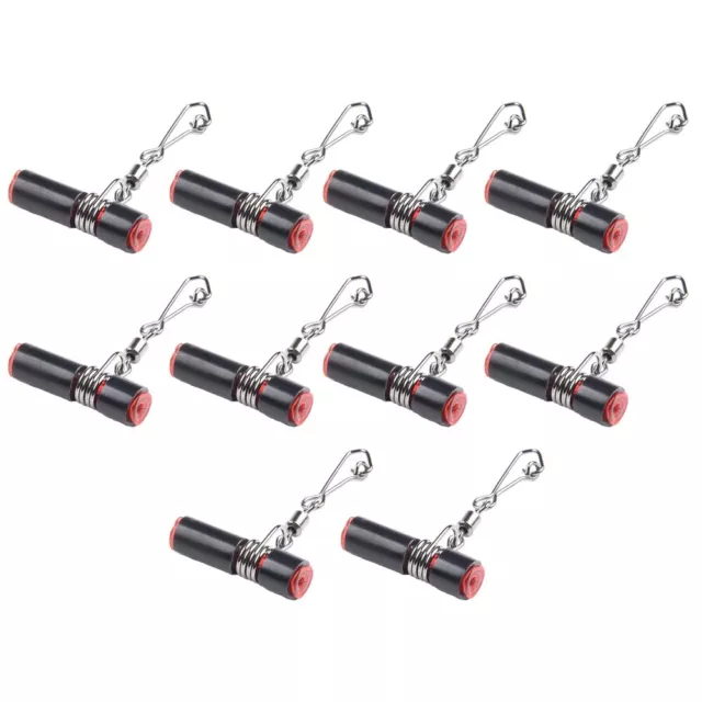 Sensitivity Enhancement 10pcs Saltwater Fishing Sinker Slider Swivel Bracket