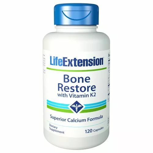 Bone Restore with Vitamin K2 120 Caps By Life Extension