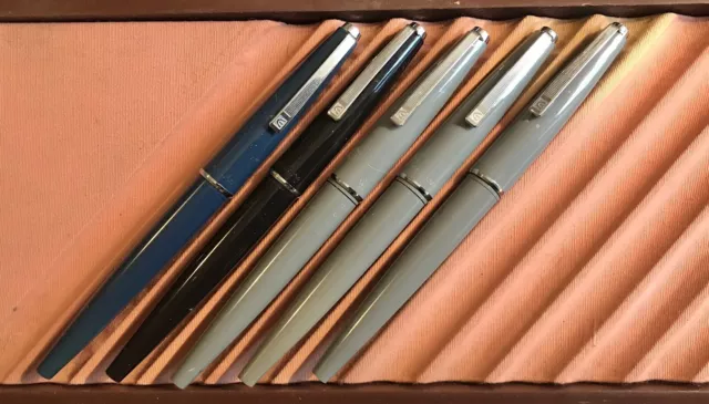 Parker Eversharp Big E Fountain Pen Like A 45 Choose Color ~~ Medium Nib Only