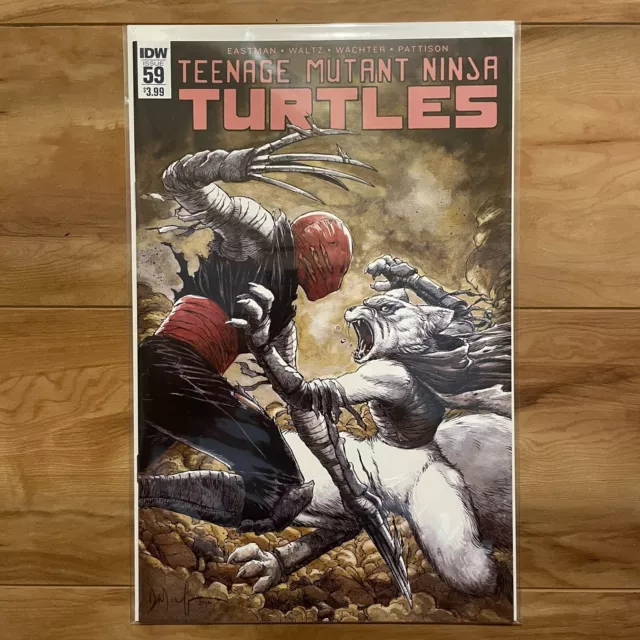 Teenage Mutant Ninja Turtles #59 IDW Comics 1st Cover App Jennika RIP Splinter