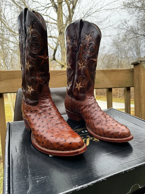 Tony lama signature deals series ostrich