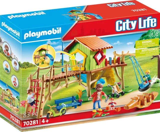 Playmobil 1 2 3 aire de jeux pour enfants 6748