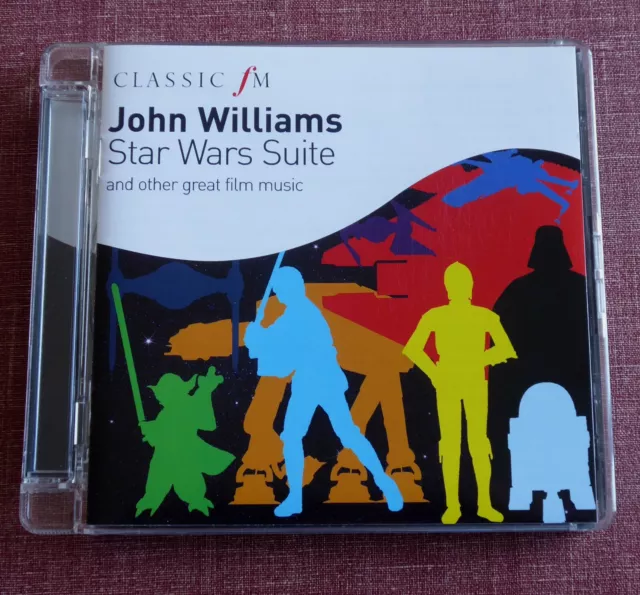 John Williams - Star Wars Suite & Other Great Film Music (2010 Cd Album) Nr Mint