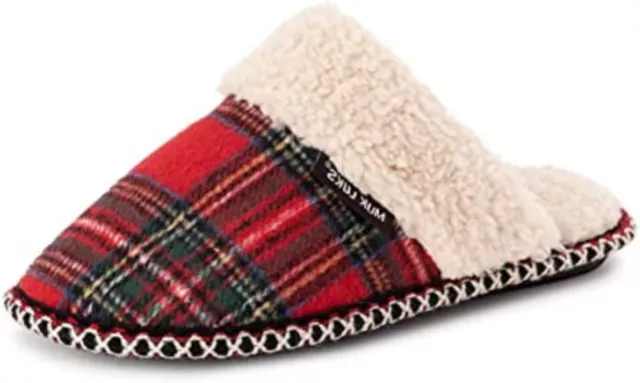 MUK LUKS Women's Frida Scuff Slippers - SMALL (5-6)