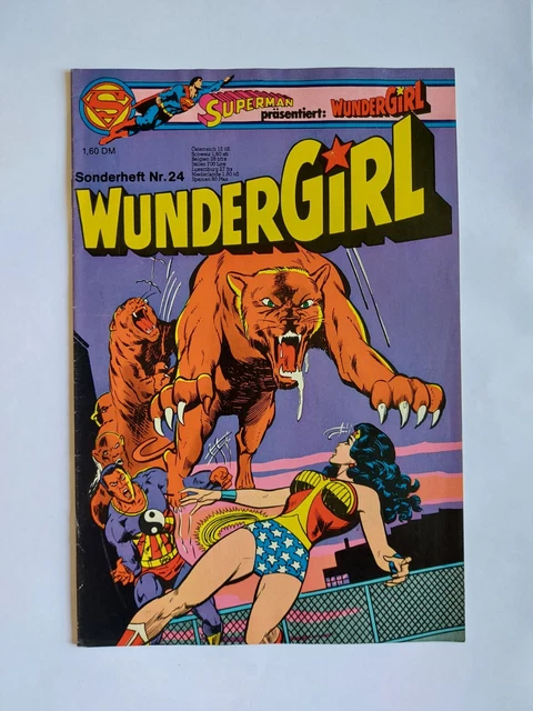 Ehapa - Superman präsentiert: Wundergirl Sonderheft Nr. 24 - Top Zustand mit SM