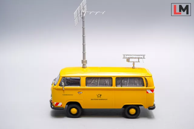 1:43 Schuco VW T2a Bus Deutsche Bundespost Funkmessdienst // F_217