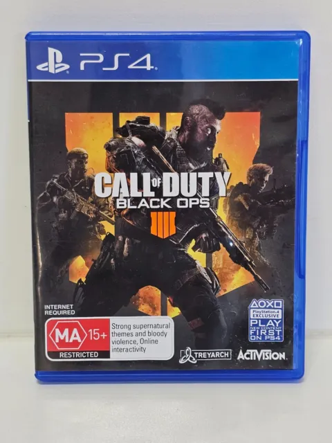 Call Of Duty Black OPS 4 - Sony PlayStation 4 PS4 Game VGC PAL + Free Postage