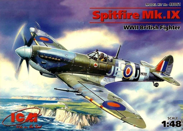 ICM 48061 Spitfire MK. XI British Fighter Aircfraft 1/48 plastic model kit, WWII
