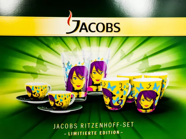 Jacobs Krönung Ritzenhoff Kaffee, Editions-Set , Edition 13, Limited Edition!