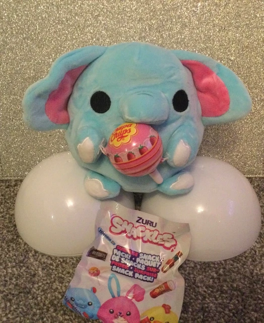 Snackle Coniglietto Chupa Chups - Peluche Morbido 35 Cm Con Snack Incorporato - Foto 3