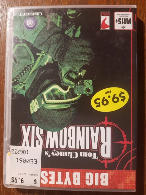 Tom Clancy's Rainbow Six PC Game 1998 Clancys