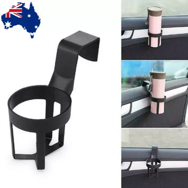 AU Universal Car Truck Drink Water Cup Bottle Can Holder Door Mount Stand Bl