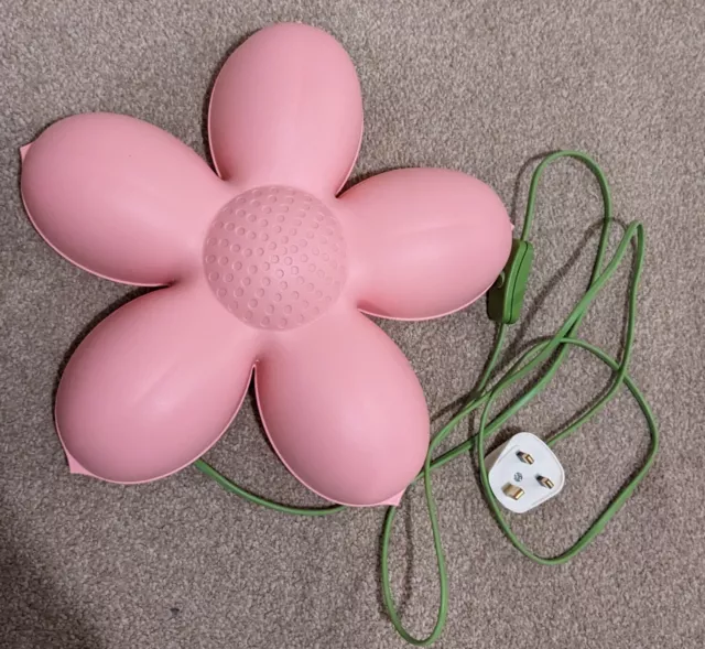 IKEA Smila Blomma Pink Flower Children's Bedroom Wall Light