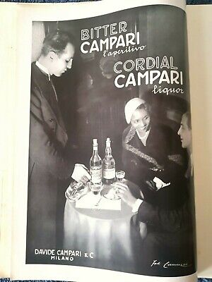 '30 Pubblicita' Advertising cm. 39x27 BITTER CAMPARI