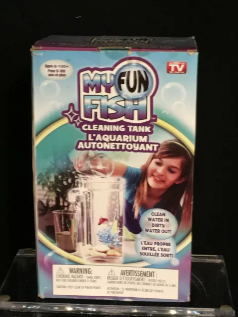 My Fun Fish Self Cleaning Tank Small Aquarium- As Seen on TV-NEW