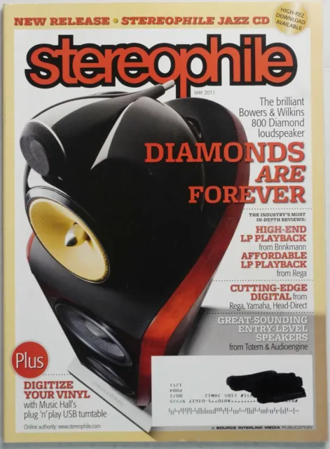 Stereophile Magazine May 2011 Bowers & Wilkins 800 Diamond Loudspeaker Audio