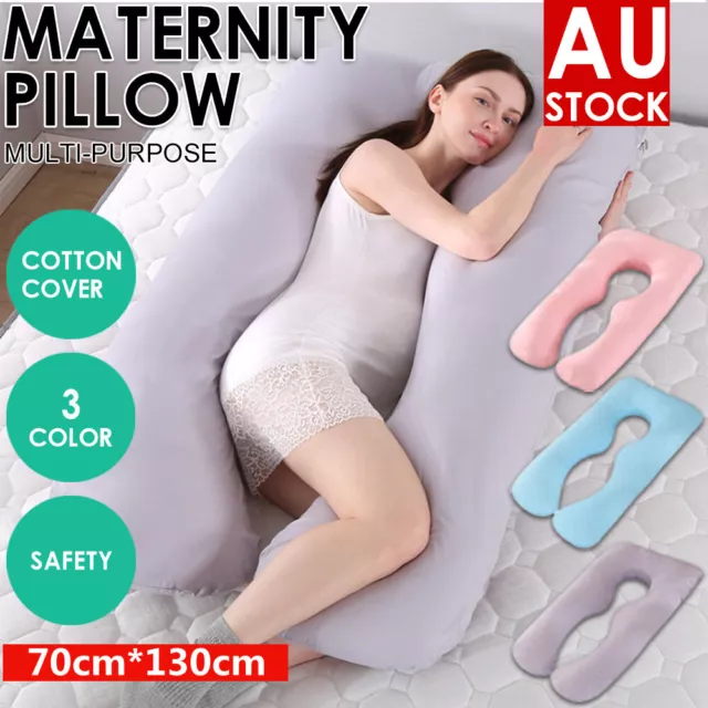 AU Pregnancy Pillow Nursing Maternity Sleeping Body Support Feeding Boyfriend