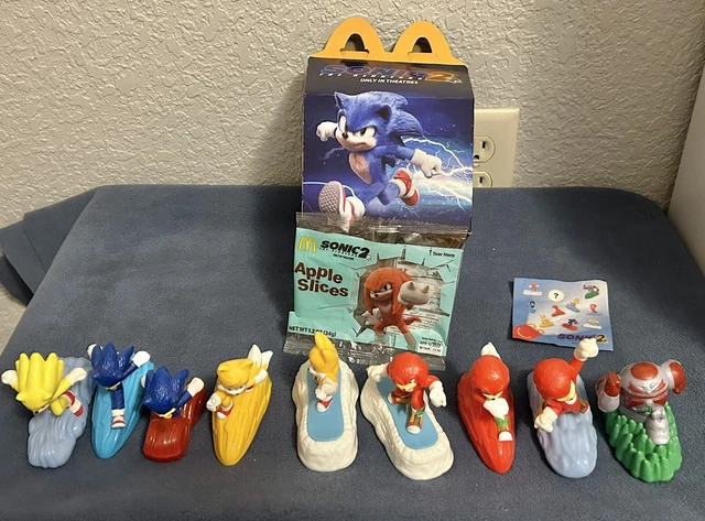 RARE SONIC THE Hedgehog Movie 2 McDonald’s Toys Figures Complete Set ...