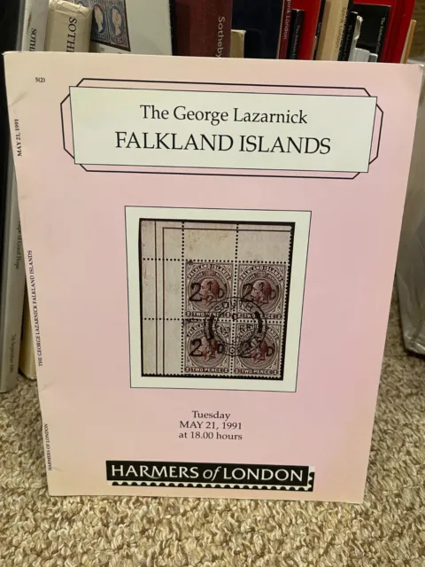 GEORGE LAZARNICK Falkland Islands - May 21, 1991 Harmers of London Auction