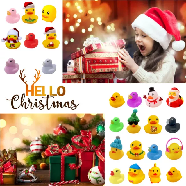 RUBBER DUCK ADVENT Calendar 2024 Countdown 24 Days of Christmas Toy