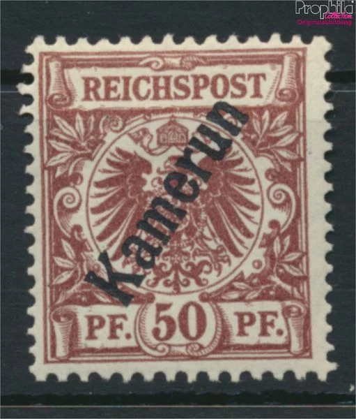 Briefmarken Kamerun (Dt. Kolonie) 1897 Mi 6 mit Falz(9120268