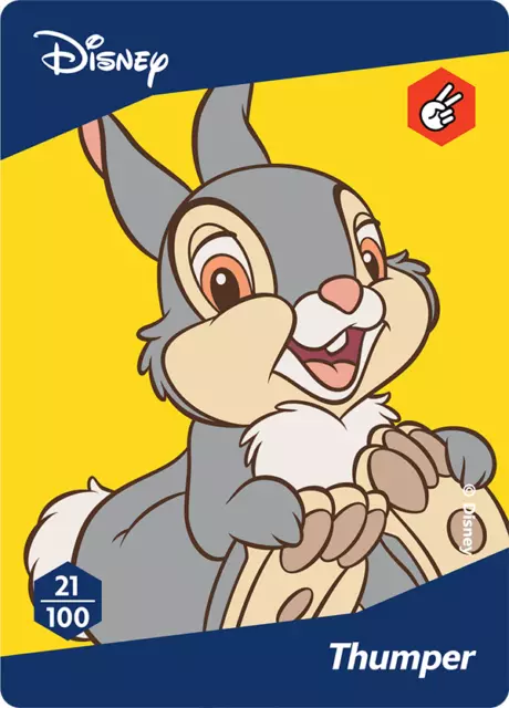 Woolworths Disney 100 Wonders -  Thumper - 21/100 Disney